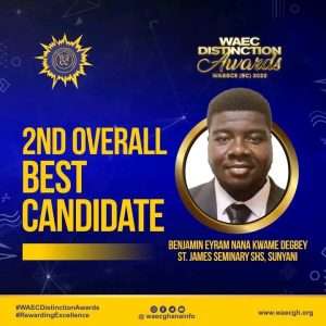 Benjamin Eyram Nana Kwame Degbey | WASSCE distinction award winners