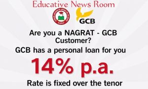 GCB loan at 14% for teachers